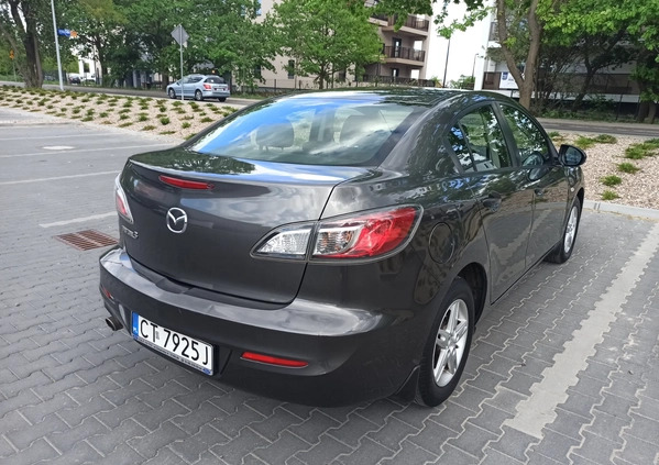 Mazda 3 cena 35999 przebieg: 96000, rok produkcji 2013 z Toruń małe 137